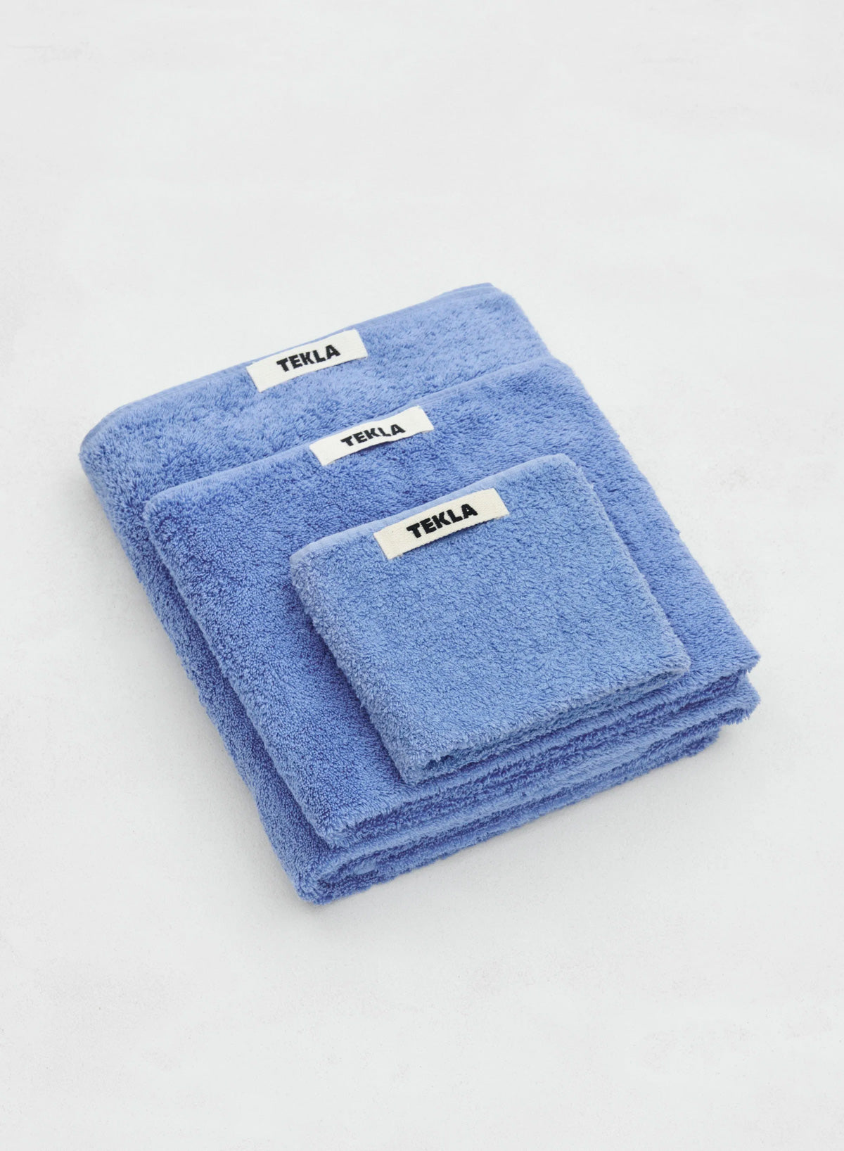 Hand Towel, Clear Blue - Tekla