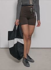 The New Shopping Bag Black & Cloud Large