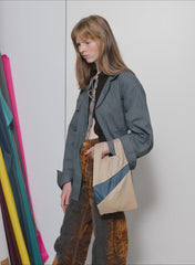 The New Shopping Bag Almond & Tornado Small