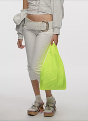 The New Shopping Bag Fluo Yellow Medium