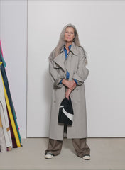 The New Shopping Bag Black & Cloud Small