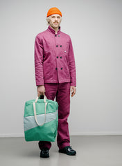 The New Tote Bag Holly Green & Surf Spray Large