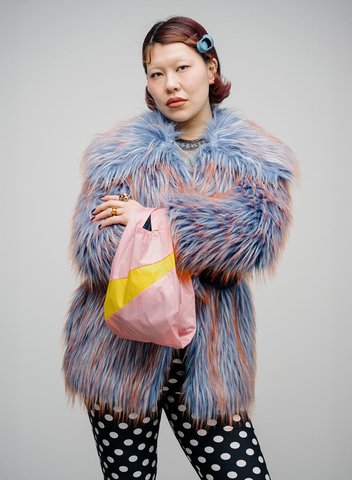 The New Shopping Bag Pink Panther & Sunflower Small