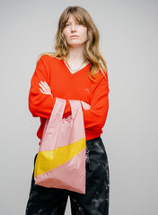 The New Shopping Bag Pink Panther & Sunflower Medium