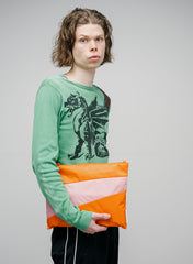 The New Pouch Orange & Pink Panther Large