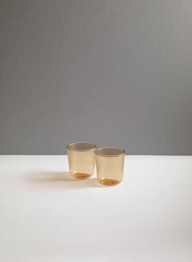 Tumbler, set of two, Sand - R+D.LAB