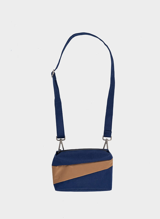 The New Bum Bag Navy & Camel Small