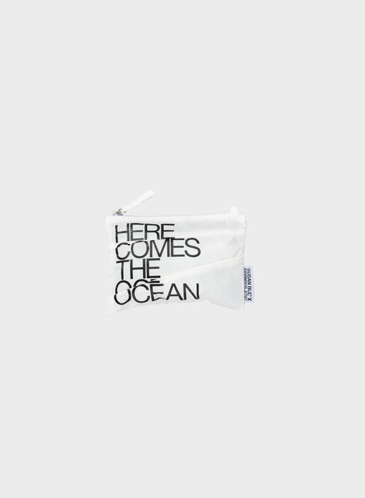 The New Pouch Ocean White Small