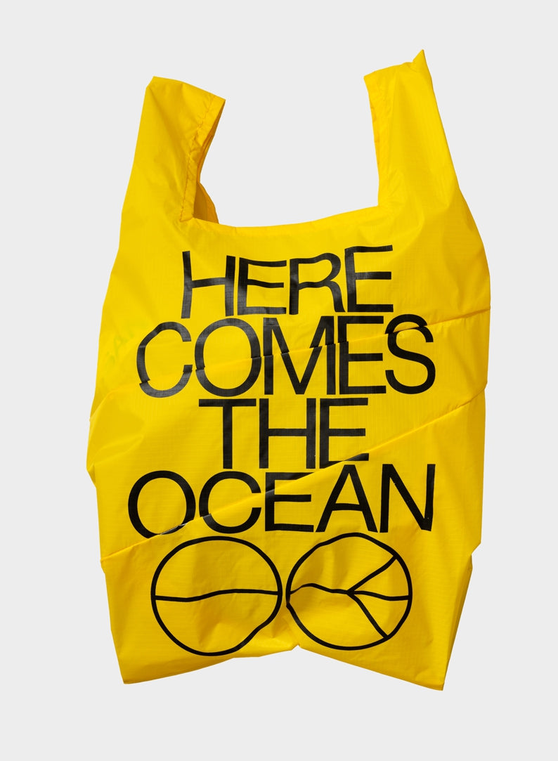 The New Shopping Bag Ocean TV Yellow Large
