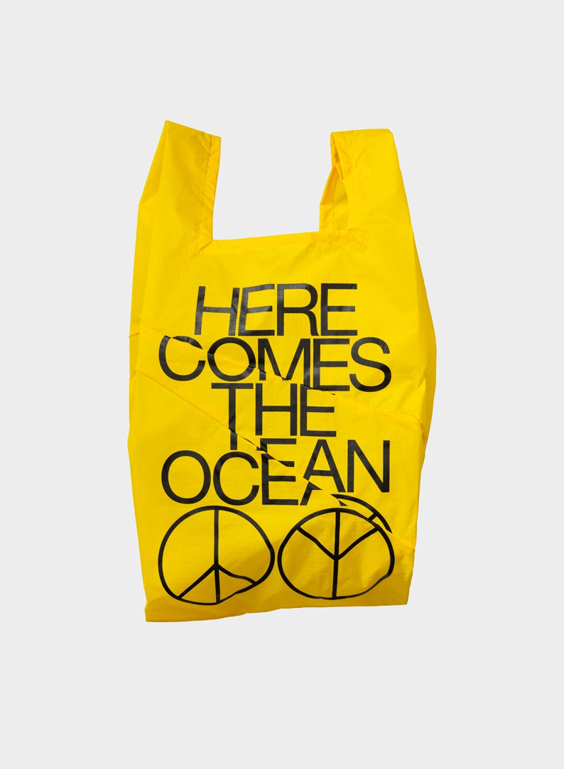 The New Shopping Bag Ocean TV Yellow Medium