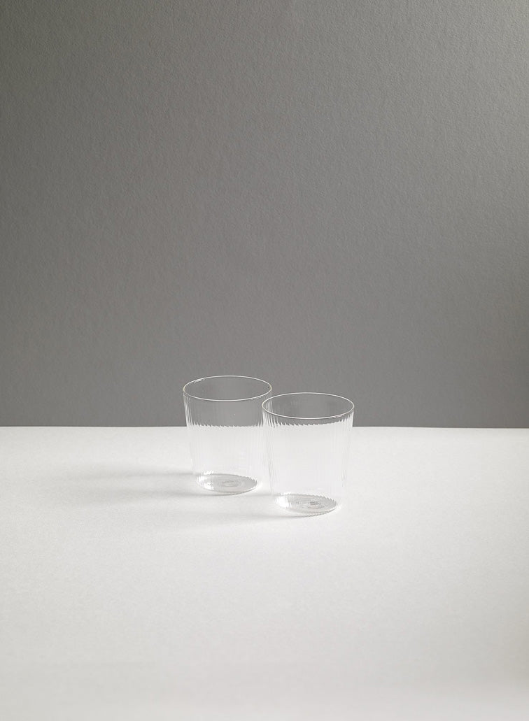 Tumbler, set of two, Millerighe - R+D.LAB